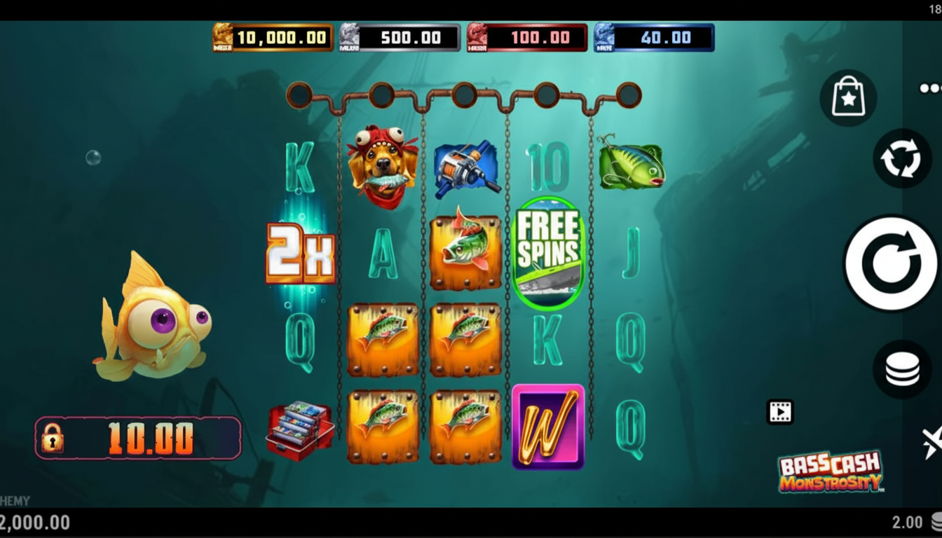 ¡Sumérgete en las Profundidades y Gana en Grande con Bass Cash Monstrosity!