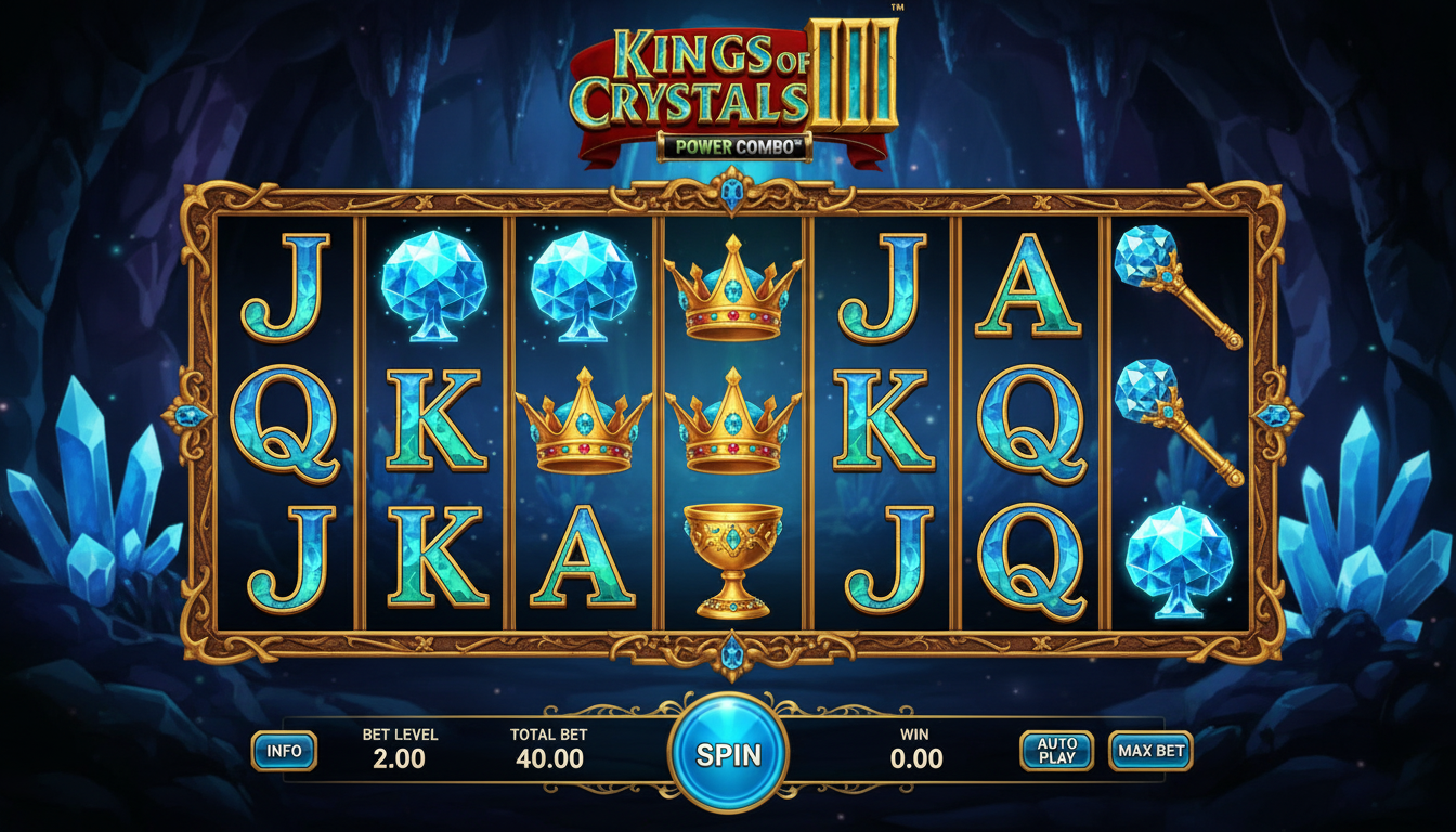 ¡Domina el Reino de los Cristales: Kings of Crystals III Power Combo en México!