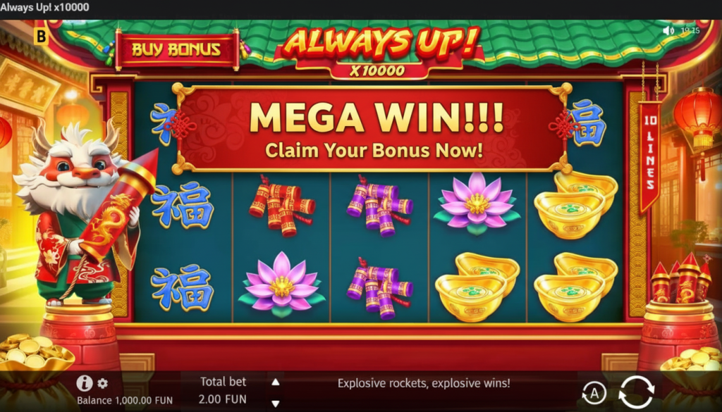 Always Up! x10000 -bonus