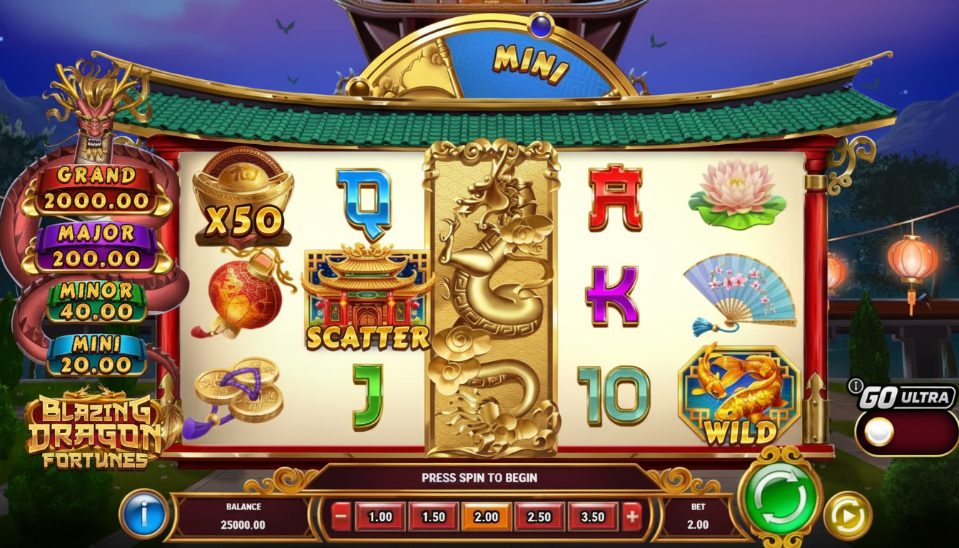 ¡Juega Blazing Dragon Fortunes en México!