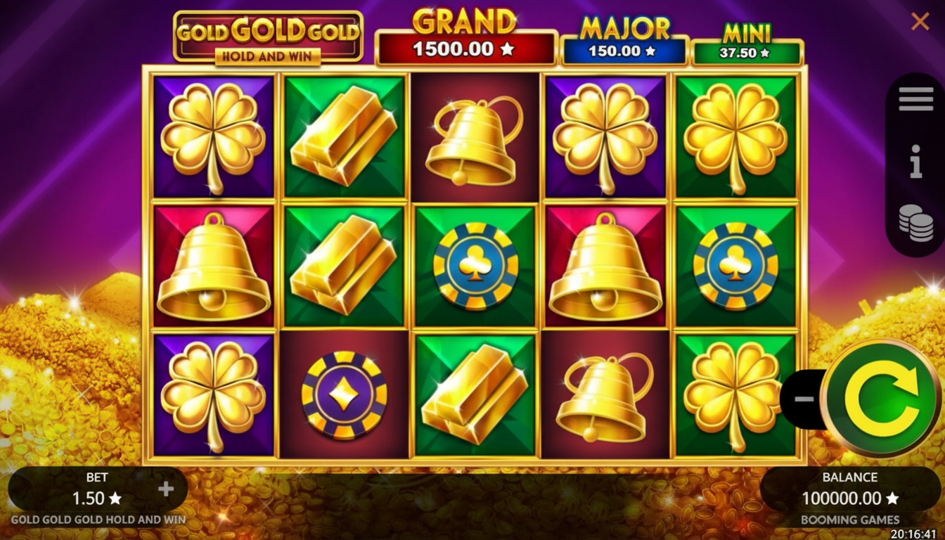 Gold Gold Gold Hold and Win