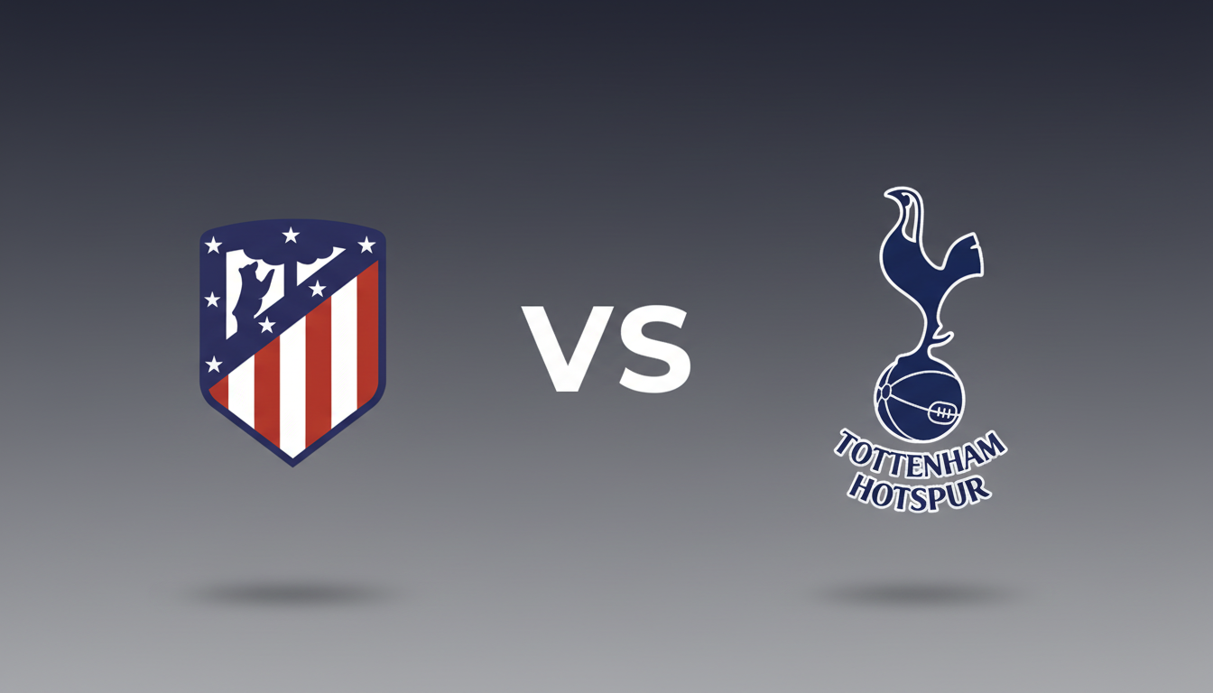 Atlético Madrid vs Tottenham: Pronóstico Champions 2026