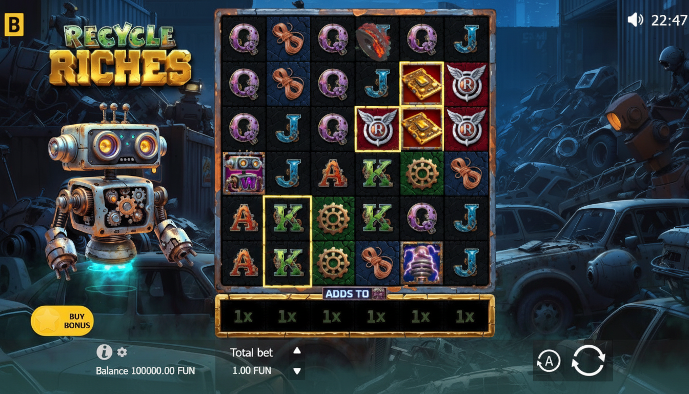 Recycle Riches Slot: Reseña y Bonos en México
