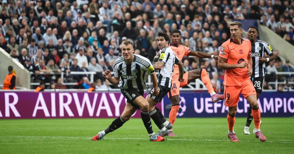 barcelona x newcastle