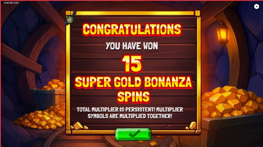 Grab Me Gold-bonus