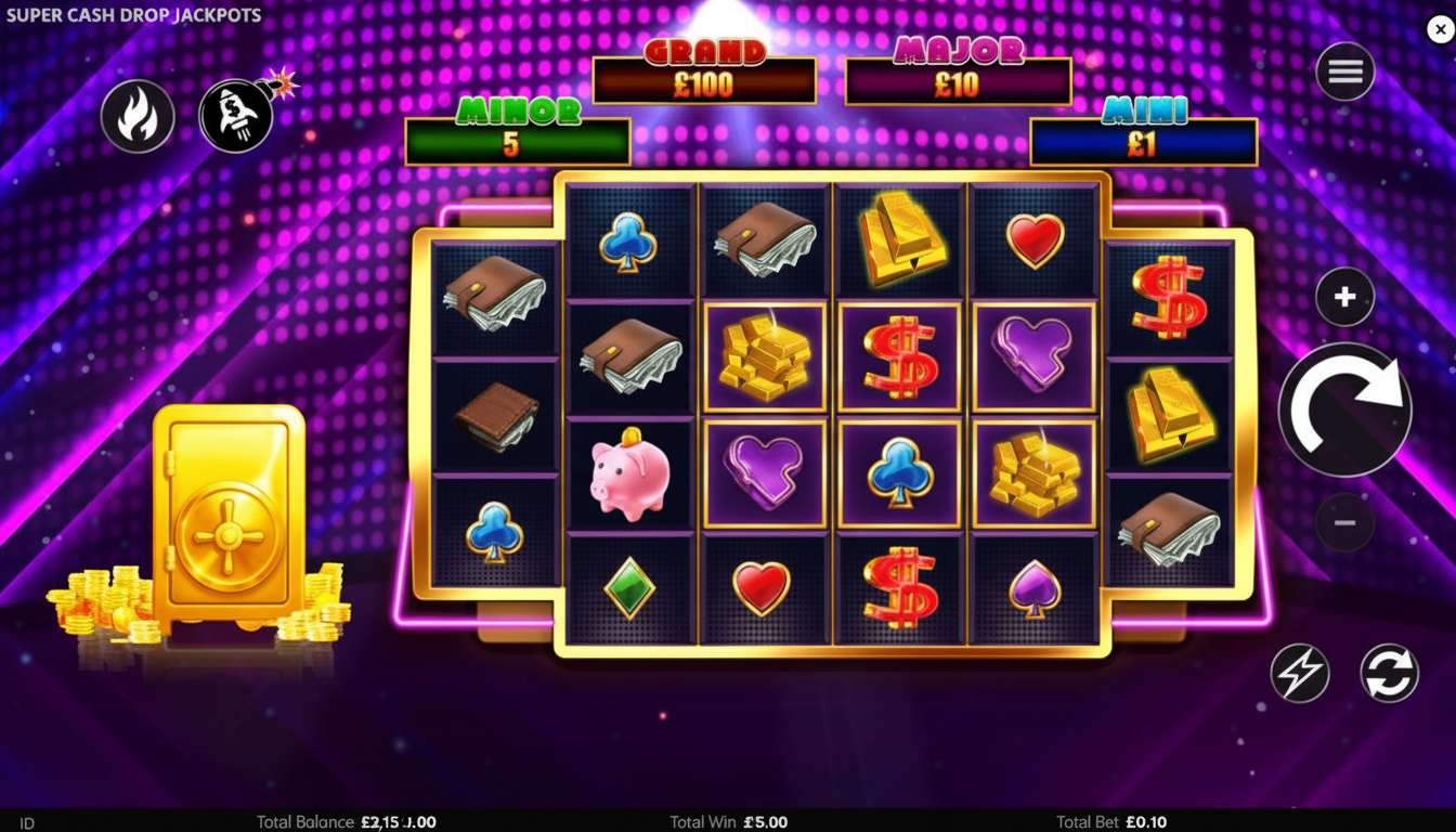Super Cash Drop Jackpots