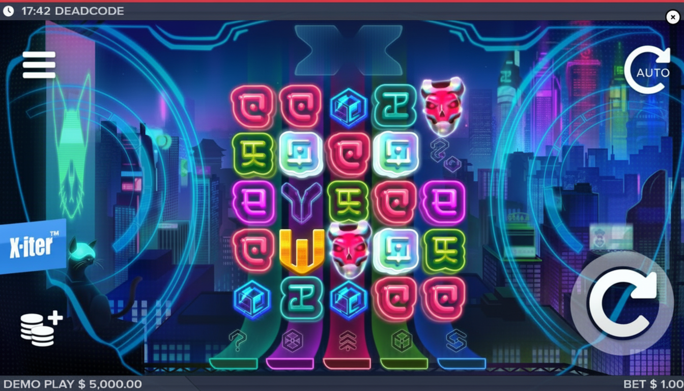 Deadcode Slot Cyberpunk en Casino Afun Slot con RTP 96%