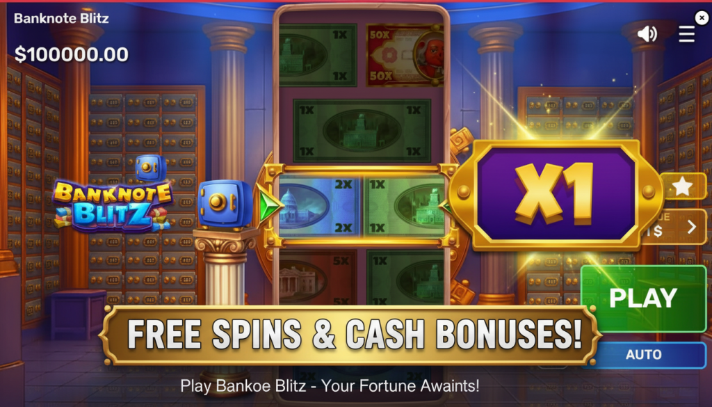 Banknote Blitz-bonus