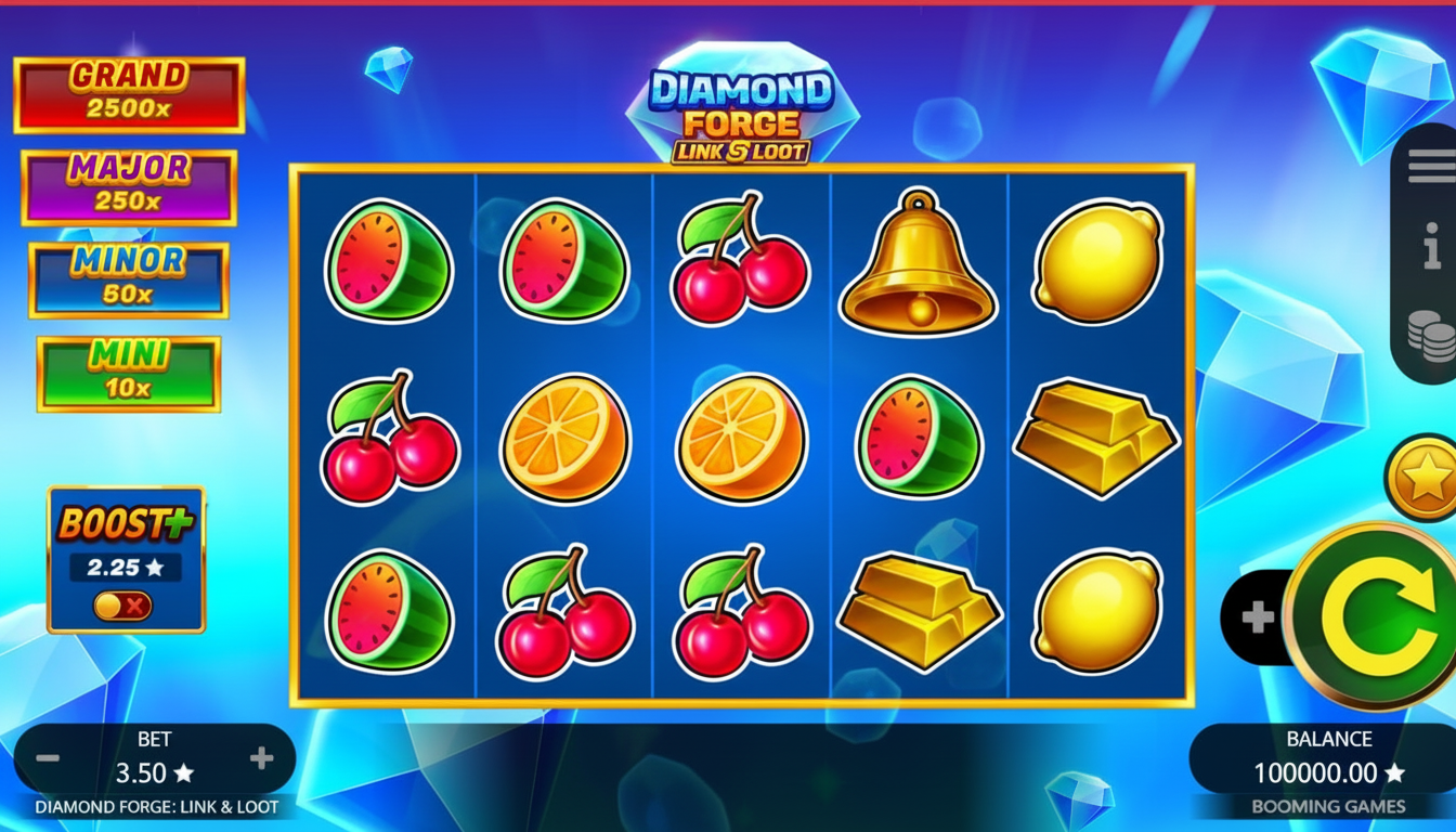 Diamond Forge Link & Loot: Reseña Slot México 2026