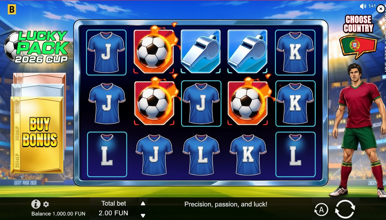Lucky Pack 2026 Cup — ¡Gira como una final y gana en grande!
