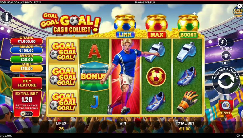 Goal Goal Goal: Cash Collect — Juega ya en México (MXN)
