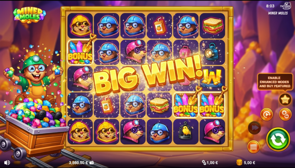 Miner Moles-bonus