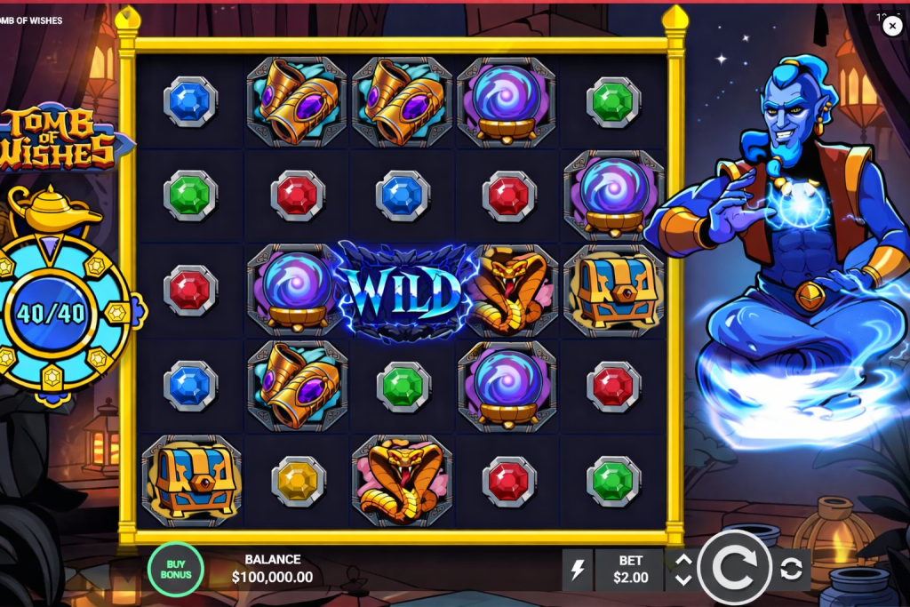 Tomb of Wishes: Análisis del Slot, RTP y Funciones
