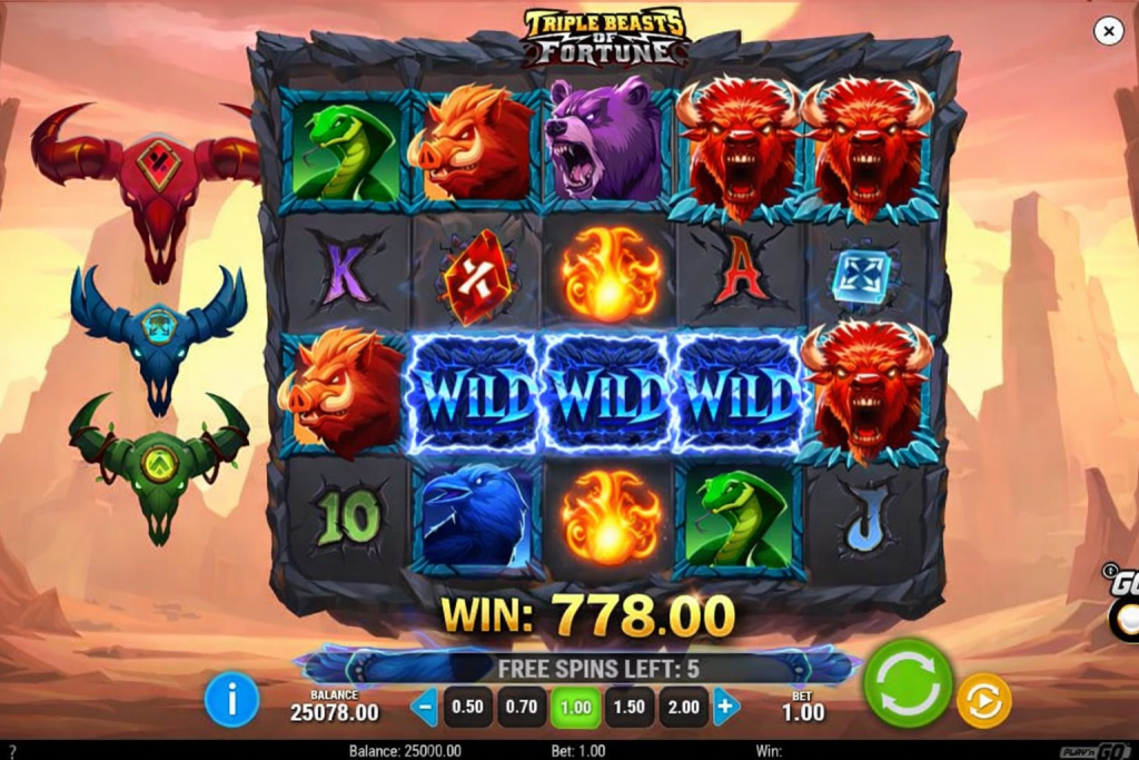 Triple Beasts of Fortune: RTP y Análisis del Slot
